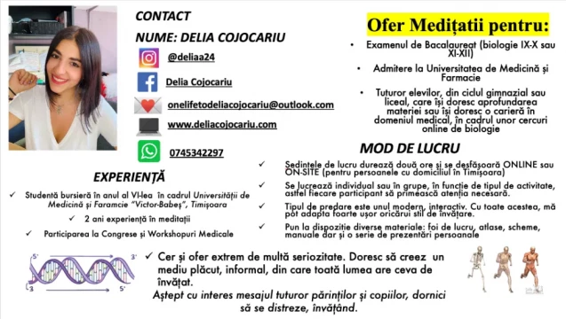 Meditatii la Biologie